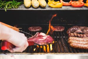 BBQ grill zone