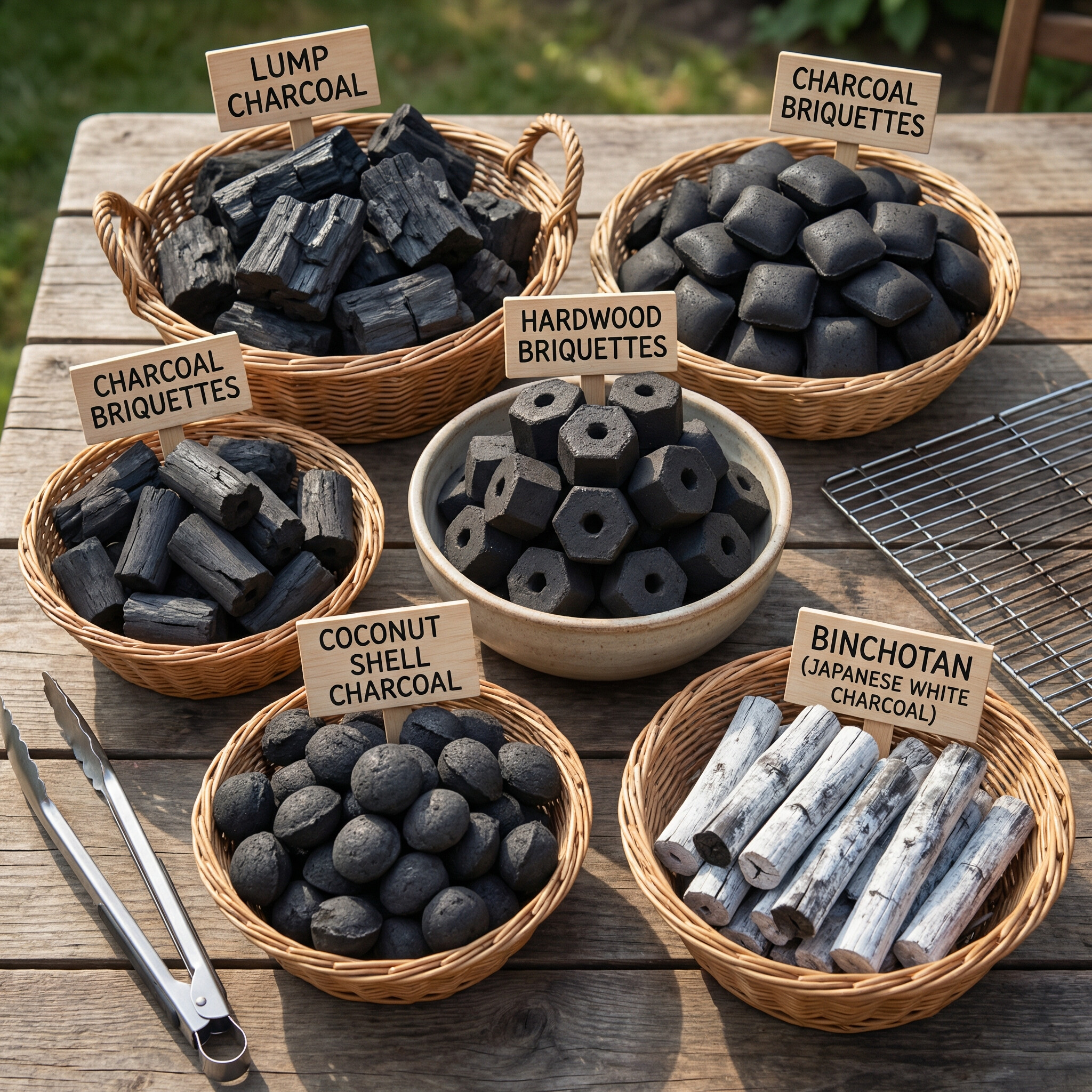 Unique Flavors Of Charcoal Types