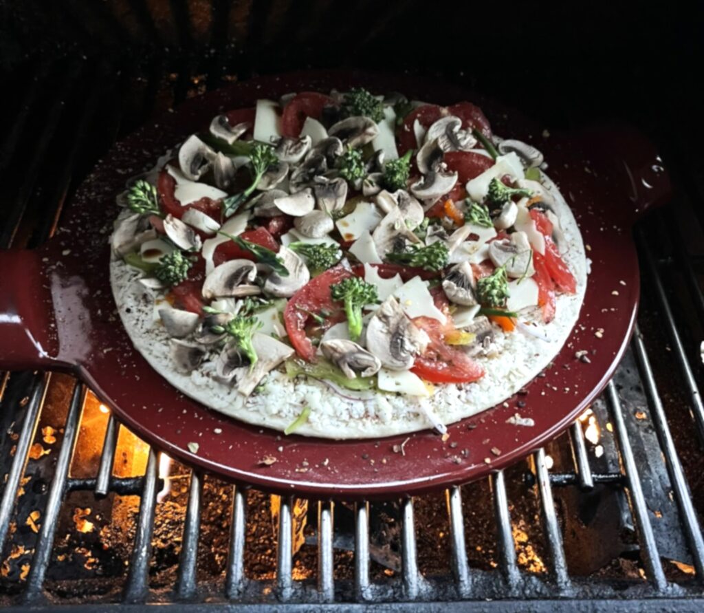 Ceramic BBQ Pizza Stone